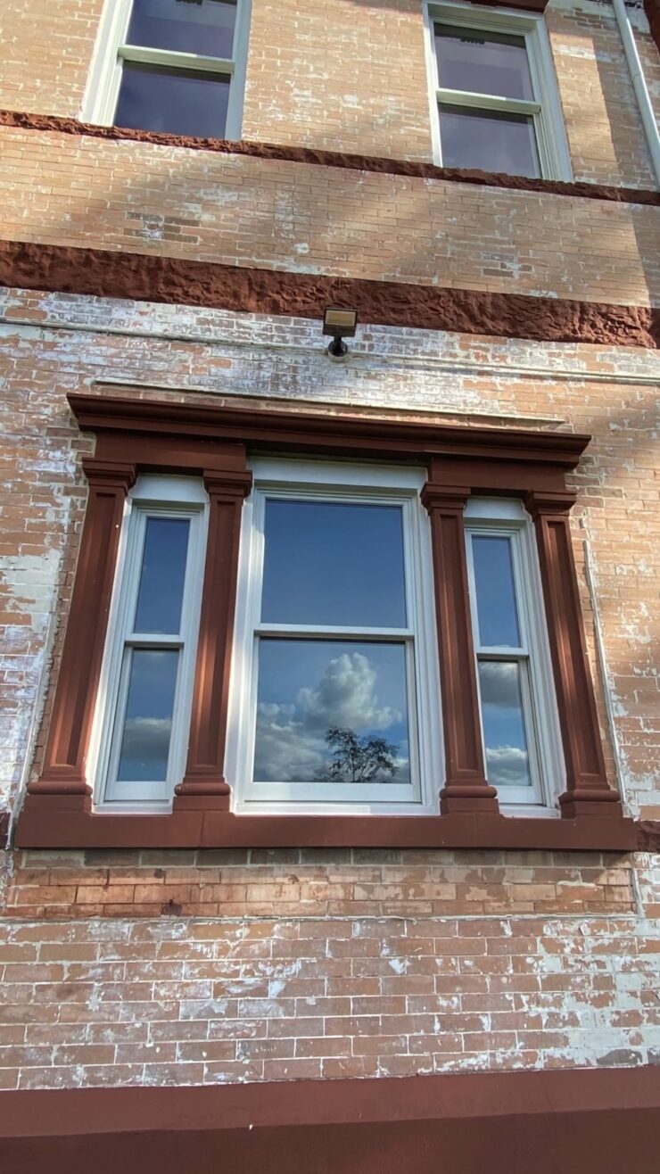 🏛️ Historic charm, reimagined ✨
Our Commercial Team partnered with Centennial Contractors and the Manassas Historic Agency to replicate original windows and doors using Pella Reserve. With no formal plans, the team relied on historic photos to guide the design—bringing the past back to life with custom trim and full window replacements.
#PellaMidAtlantic #PellaCommercial #ProjectHighlight #PellaReserve