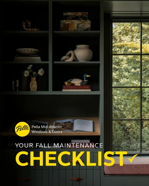 Swipe to see four quick checks to run on your windows before the cold hits.

Not sure whether it’s a quick fix or time for a replacement? Our new blog post breaks down the signs to look for and when repair vs. replacement makes sense. Link in bio! 🔗

#PellaMidAtlantic