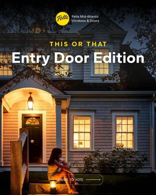 This or That: Entry Door Edition. Which one gets your vote? 

👇 Comment below!

#PellaMidAtlantic
