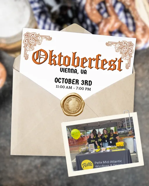 Join us at Oktoberfest in Vienna, VA on October 3!

Be sure to stop by our booth and come say hello to our team! We’ll be there all day while you enjoy live music, German inspired food, 100+ artisans and local businesses, and family friendly fun throughout the festival.