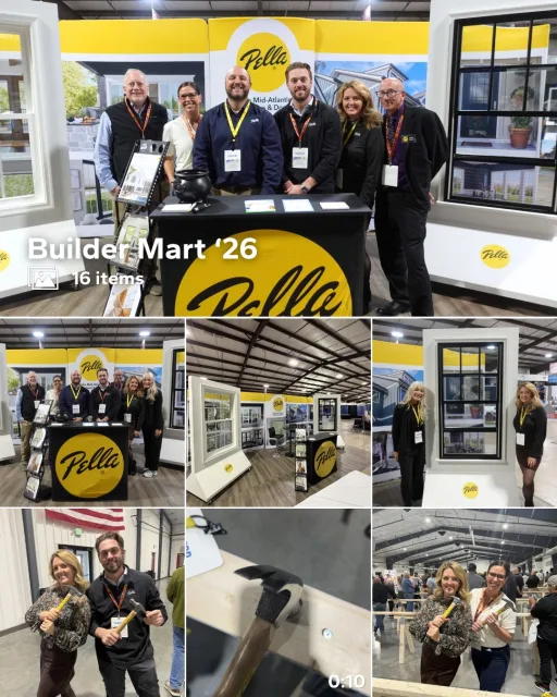 That’s a wrap on Builder Mart! 💛

Thanks to everyone who stopped by to connect with our team. We always enjoy the opportunity to meet industry partners, share ideas, and strengthen the relationships that make our work possible.

#PellaMidAtlantic #BuilderMart